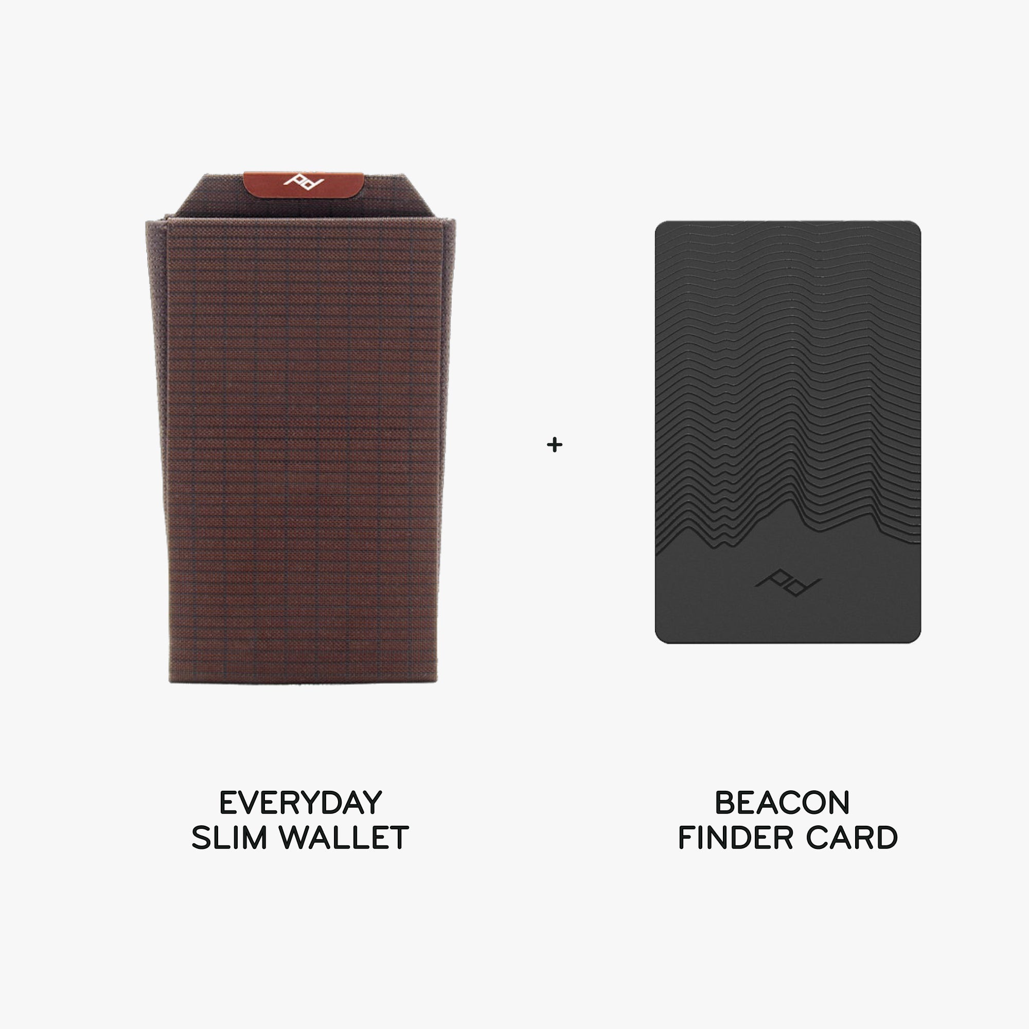 Everyday Slim Wallet + Beacon Card Bundle 1 | Eclipse