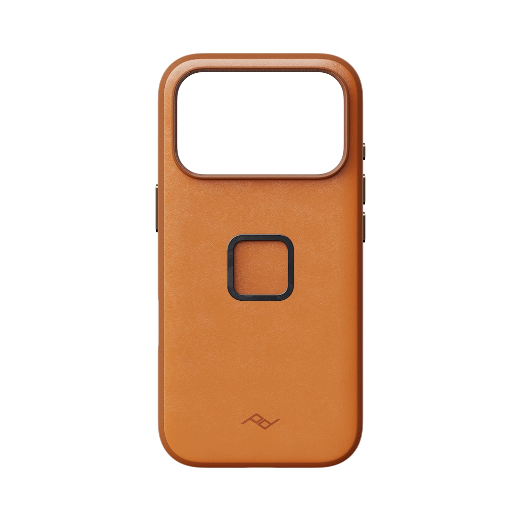 SlimLink Case | iPhone 18 Pro | Amber Leather